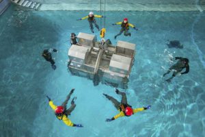 HUET module aerial