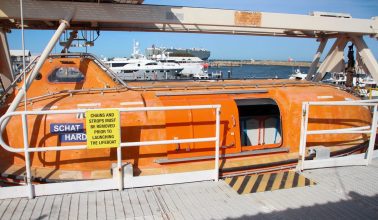 Command The Operation Of Survival Craft – Twin Fall Davit Lifeboat